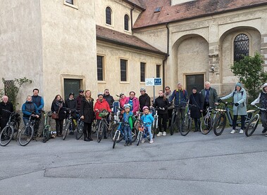 Bike+Pray-Day im Marchfeld