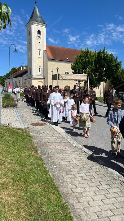 Fronleichnamsfest in Wenzersdorf