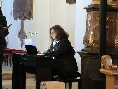Darbietungen in der Kirche in Asparn/Zaya