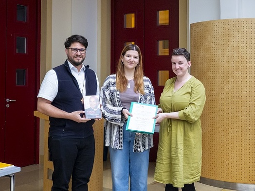 Raphaela Hafellner/ Erzdiözese Wien, Raphaela Hafellner Verleihung Florian-Kuntner-Preis 12.04.2024