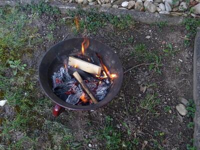 Feier der Osternacht in Ameis