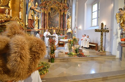 Erntedankfest: Eucharistiefeier und Agape 2016