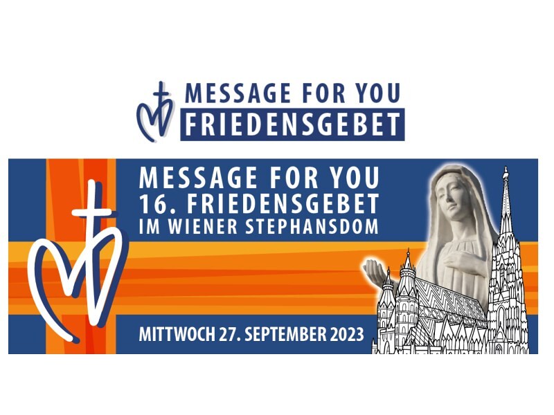 Medjugorje-Friedensgebet am 27. September im Stephansdom