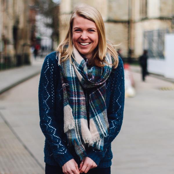 Miriam Swaffield / Miriam Swaffield Miriam Swaffield von der Studentenmission FUSION