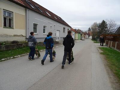 Ratscher unterwegs in Ameis