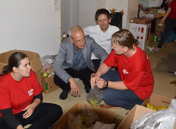 Caritaspräsident Landau / Caritas Wien Facebook Caritaspräsident Landau