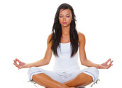 Frau bei Meditation / bilderbox.com