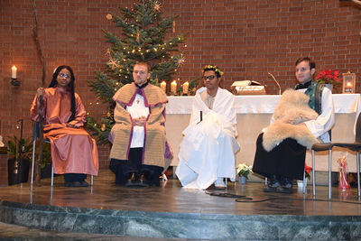 Kindermette mit Krippenspiel 2025