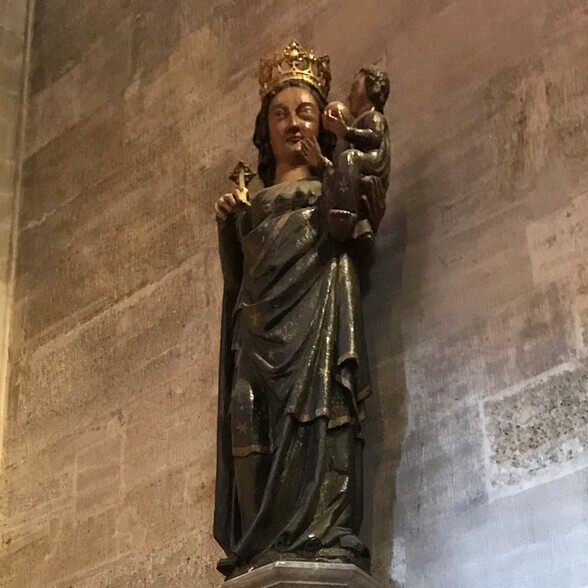 Maria, die Himmelspförtnerin im Stephansdom