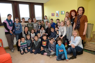 Bischof Turnovszky besucht die Volksschule Gnadendorf