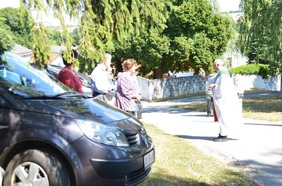 Fahrzeugsegnung am Christophorussonntag 2015