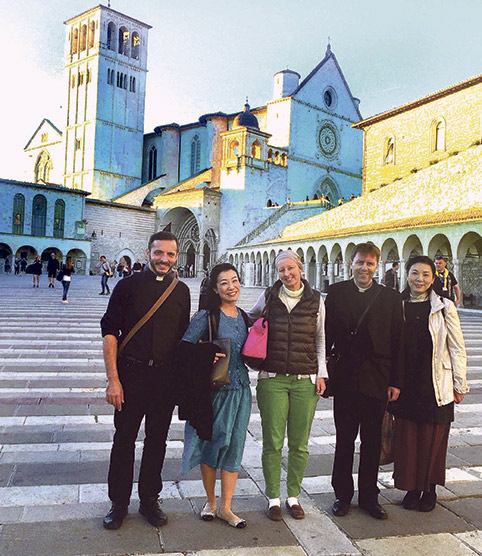 Marie Czernin in Assisi / privat