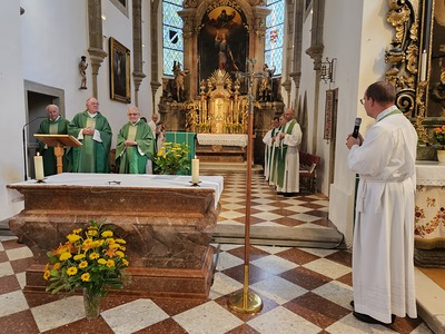 Goldenes Priesterjubiläum Pfarrer Weinbub / Edwin Bartl