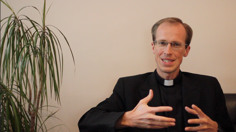 Pater Georg Elsbett aus Kanada und seine Glaubensgeschichte.