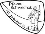 Logo Pfarre Schwechat Heiliger Jakobus der Ältere