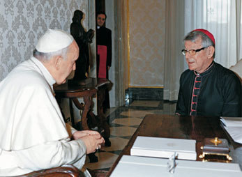Papst Franziskus und Dom Erwin Kräutler