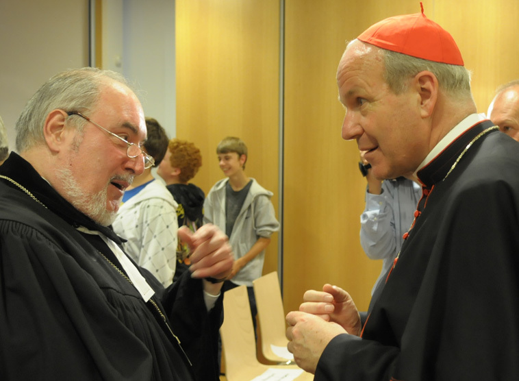 Superintendent Weiland/Kardinal Schönborn