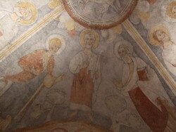 romanische Fresken im Turm (um 1250)