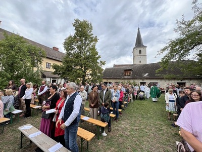 Besucher Erntedank