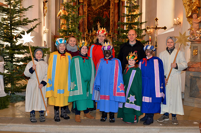 Sternsinger in Gnadendorf unterwegs