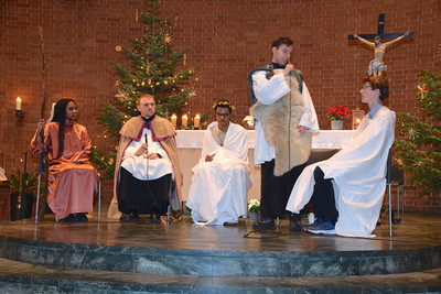 Kindermette mit Krippenspiel 2025