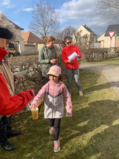 Straßenkreuzweg in der Pfarre Ameis