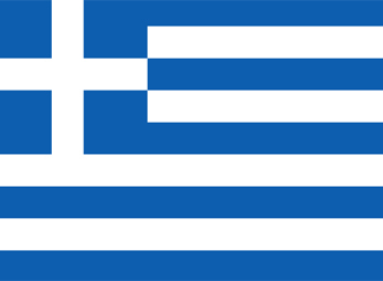 Flagge Griechenlands