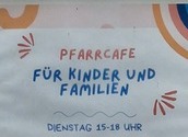 Plakat Pfarrcafe für Familien