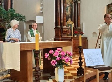 Wir feiern Messe mit P.Josef
