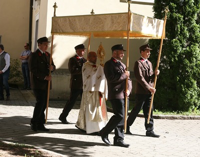Fronleichnamsfest in Asparn/Zaya