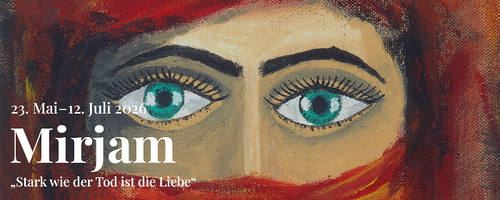 Augen einer verschleierten Frau