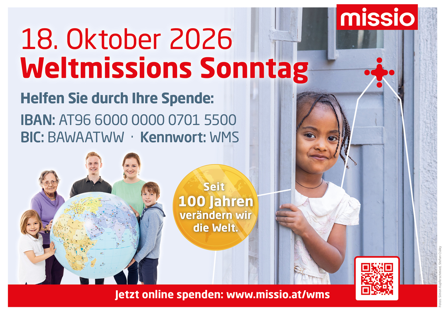 Plakat zum Weltmissions-Sonntag