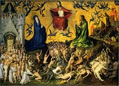 Public Domain File:Stefan Lochner - Last Judgement - circa 1435.jpg Created: circa 1435 date QS:P571,+1435-00-00T00:00:00Z/9,P1480,Q5727902