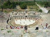 Das Theater von Ephesus, bekannt aus der Apostelgeschichte / wikicommons