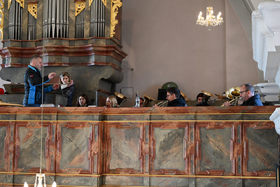 Musikkapelle Gnadendorf gestaltet Gottesdienst
