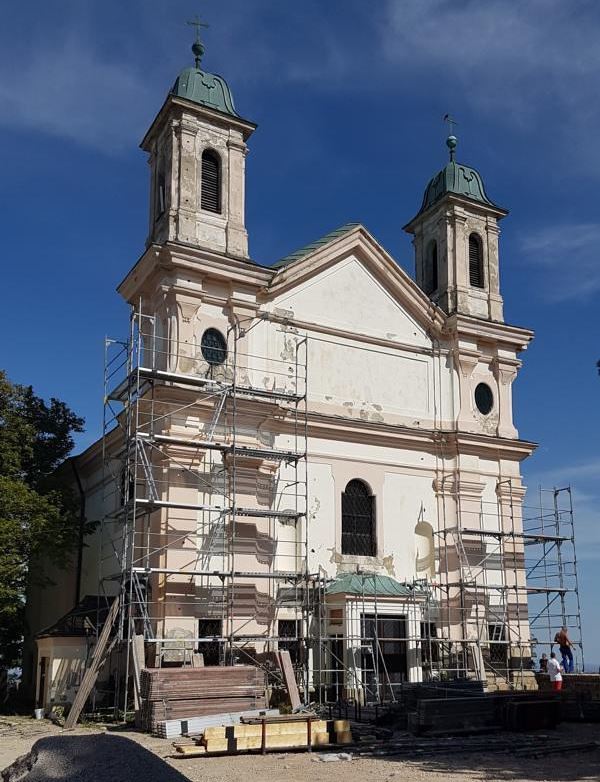 Wien: Renovierung der Kirche am Leopoldsberg hat begonnen