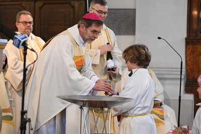 Erzbischof Grünwidl feierte Festmesse im Vikariat Nord