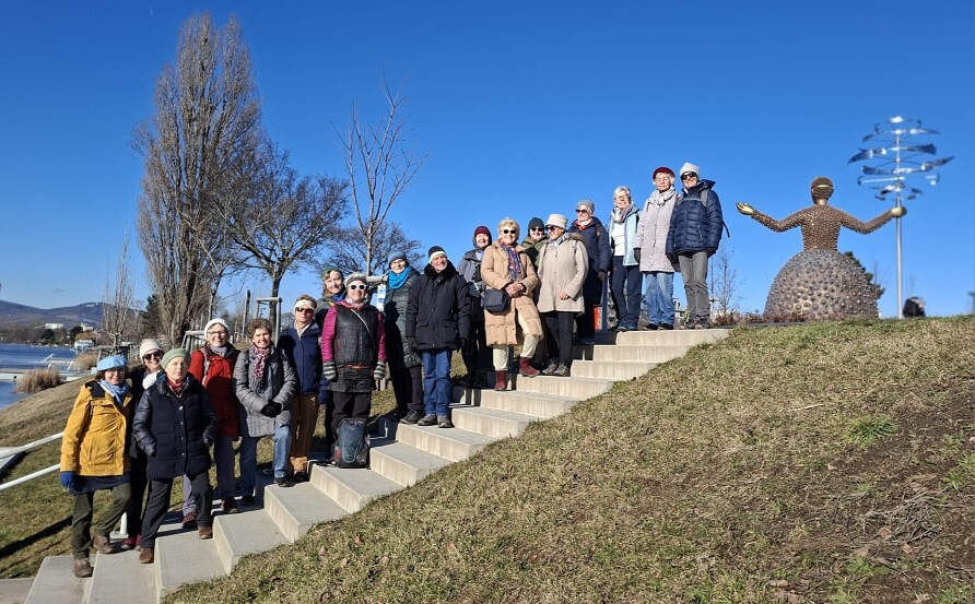Wandergruppe / Pfarre am Lainzerbach
