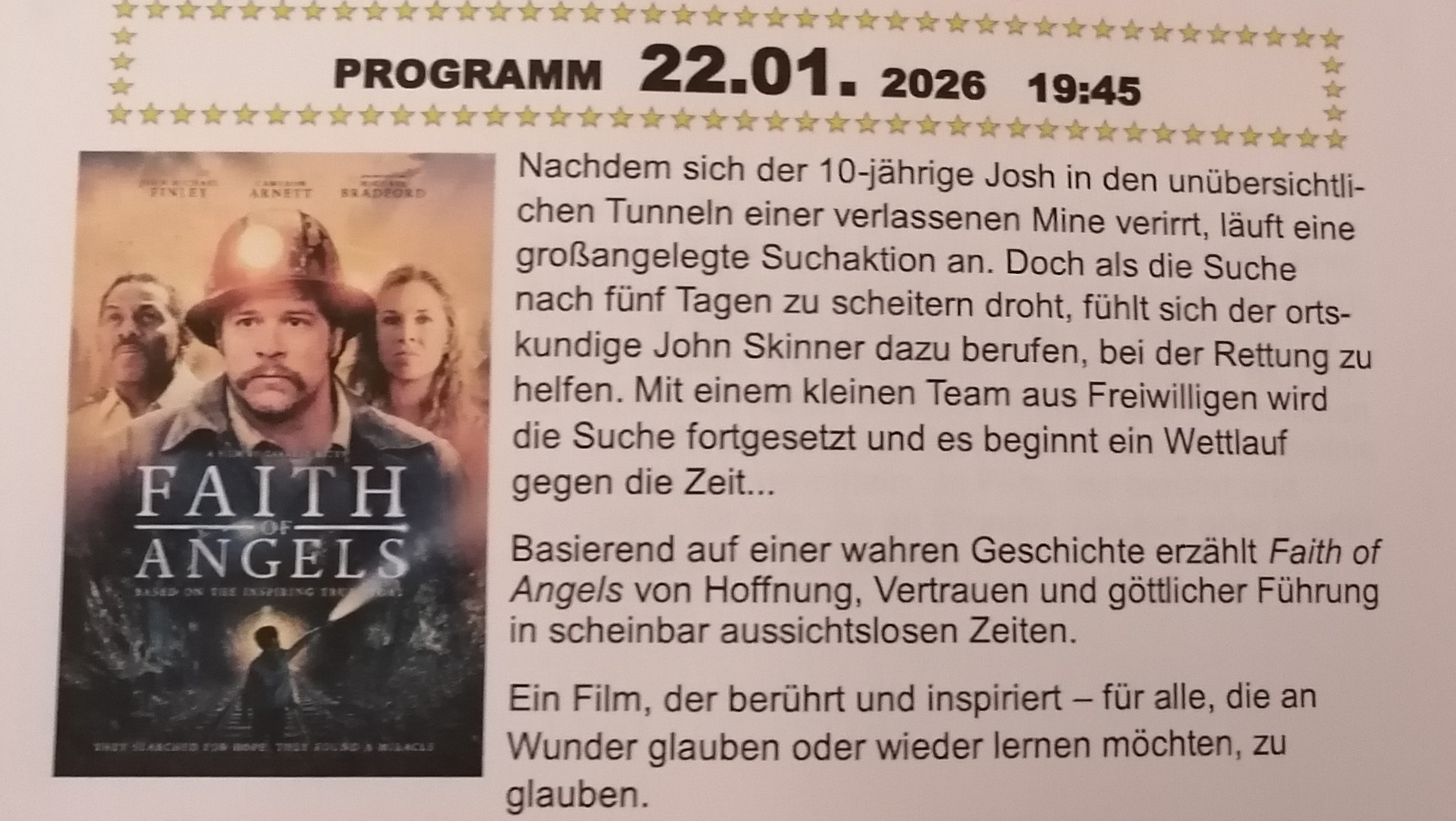 Pfarrheim Harmannsdorf - 22. 1. 26