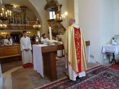Feierlicher Gottesdienst in Ameis
