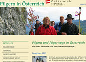Screenshot www.pilgerwege.at