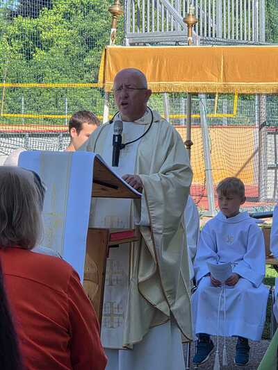 Pawel, Messe, Fronleichnamsprozession