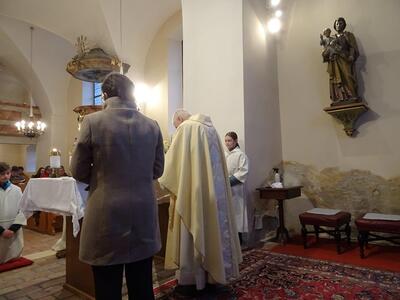 Gottesdienst in Ameis