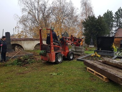 Räumungs- und Säuberungsarbeiten am 10. November 2018