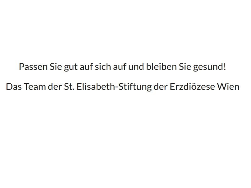 St. Elisabeth-Stiftung der Erzdiözese Wien