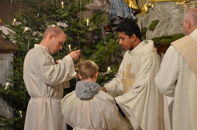 Heiliger Abend - Feier mit Pater Roger