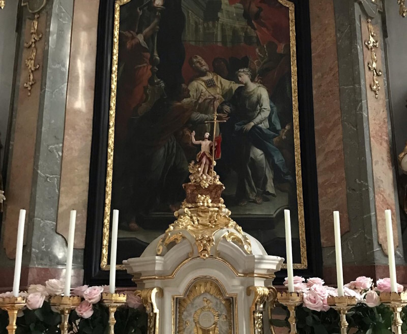 Altar in der Curhaus-Kapelle am Stephansplatz