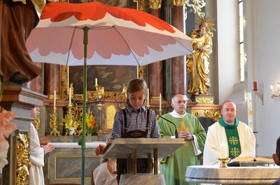 Familienmesse am Dirndlgwandsonntag 2019 in der Pfarre Gnadendorf