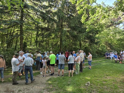 Maiandacht bei der Bildeichenkapelle