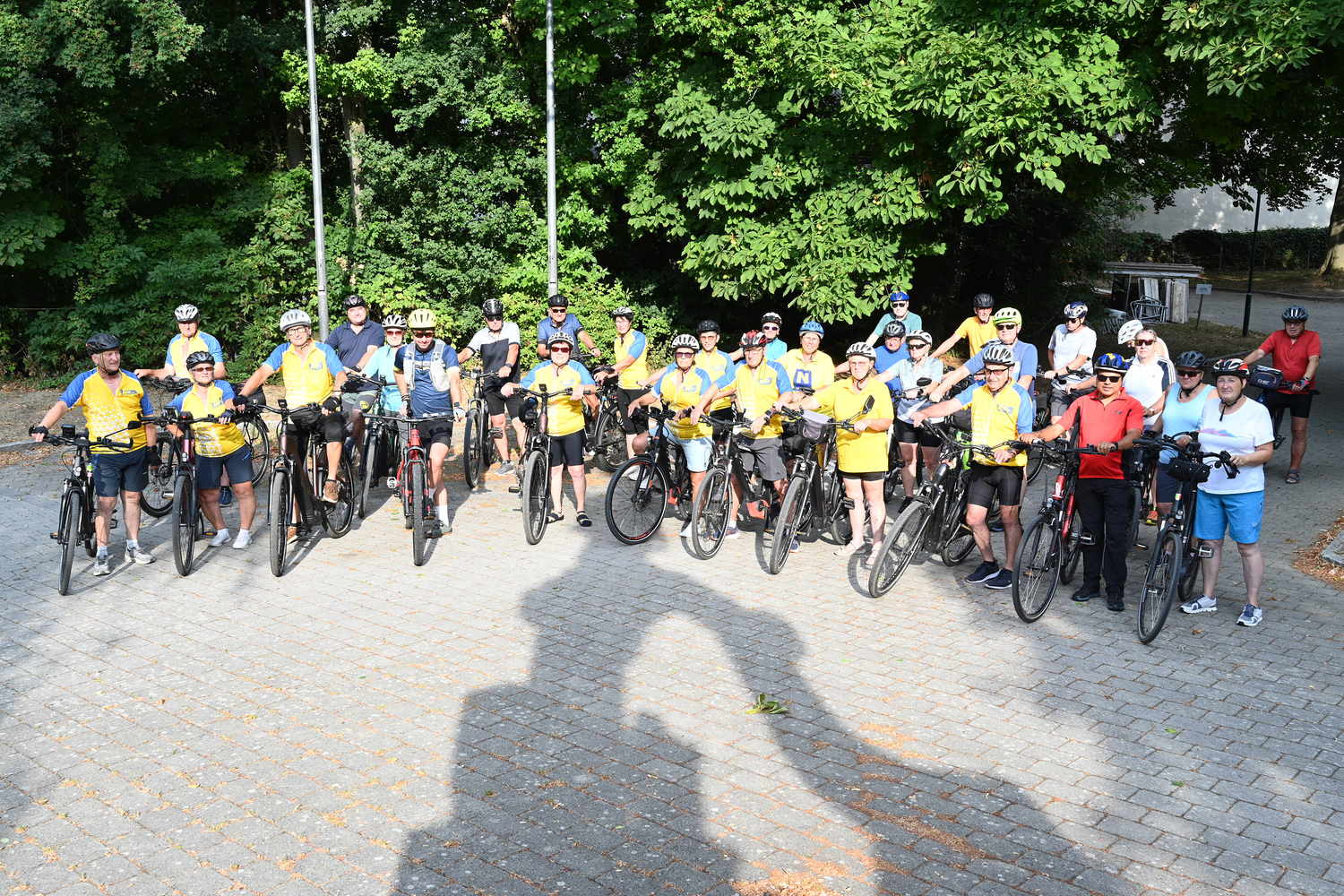 Gruppenfoto Radwallfahrer